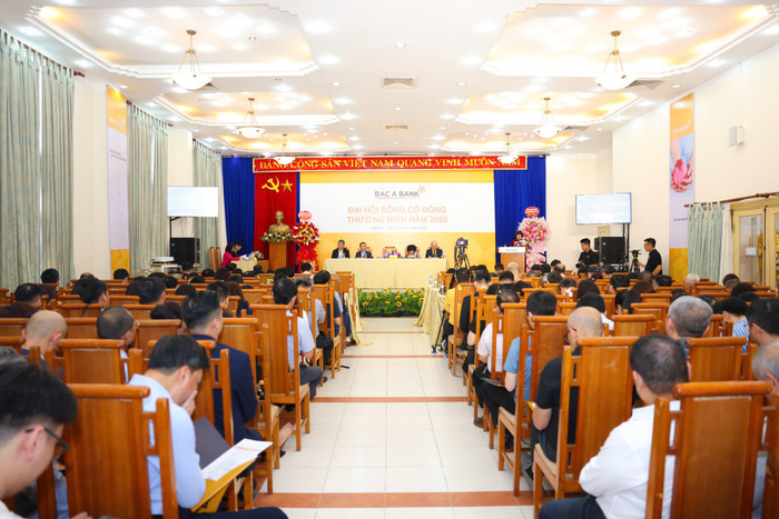 Đại hội đồng cổ đông thường niên 2025 của BAC A BANK đã diễn ra thành công. Đại hội đồng cổ đông thường niên 2025 của BAC A BANK đã diễn ra thành công.jpg