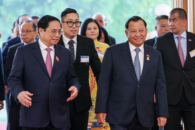 Thủ tướng đề nghị phát huy vai trò của cơ quan lập pháp hai nước trong việc thúc đẩy quan hệ song phương. Ảnh: VGP/Nhật Bắc Thủ tướng đề nghị phát huy vai trò của cơ quan lập pháp hai nước trong việc thúc đẩy quan hệ song phương. Ảnh: VGP/Nhật Bắc