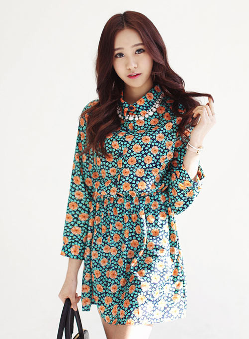 Kiểu đầm này sẽ rất thích hợp cho buổi cà phê hẹn hò cùng chàng.