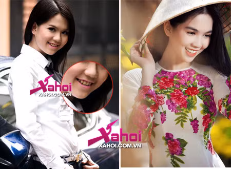 Ngọc Trinh đang là cái tên hot của làng giải trí Việt, là biểu tượng của sắc đẹp và thời trang của biết bao cô gái trẻ. Sở hữu nước da trắng mịn như trứng gà bóc, một thân hình bốc lửa với số đo 3 vòng hoàn hảo, khuôn mặt dễ thương, mái tóc thề đen mượt... trong mắt không ít người trẻ, Ngọc Trinh đẹp hoàn hảo không tì vết.