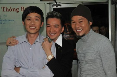 Hoài Linh, ca sĩ Đàm Vĩnh Hưng và Vũ Văn Long Hoài Linh, ca sĩ Đàm Vĩnh Hưng và Vũ Văn Long