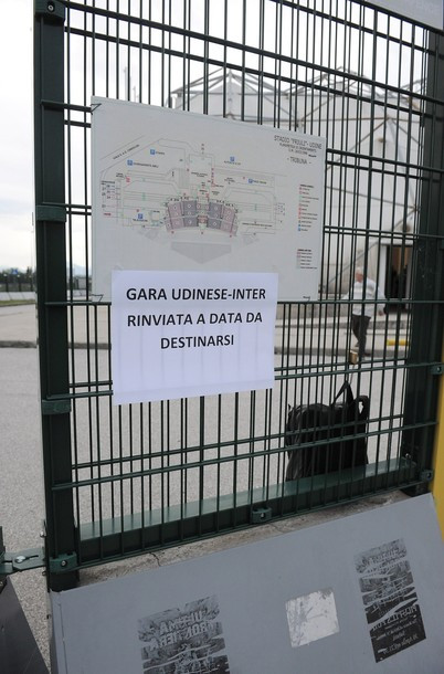 Hoãn tất cả các trận đấu tại vòng 35 Serie A Hoãn tất cả các trận đấu tại vòng 35 Serie A