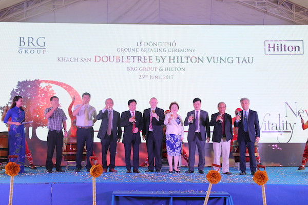 Lễ động thổ khách sạn DoubleTree by Hilton Vũng Tàu.