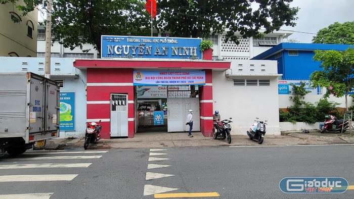 Trường trung học phổ thông Nguyễn An Ninh, Quận 10, Thành phố Hồ Chí Minh (ảnh minh họa: V.D) Trường trung học phổ thông Nguyễn An Ninh, Quận 10, Thành phố Hồ Chí Minh (ảnh minh họa: V.D)