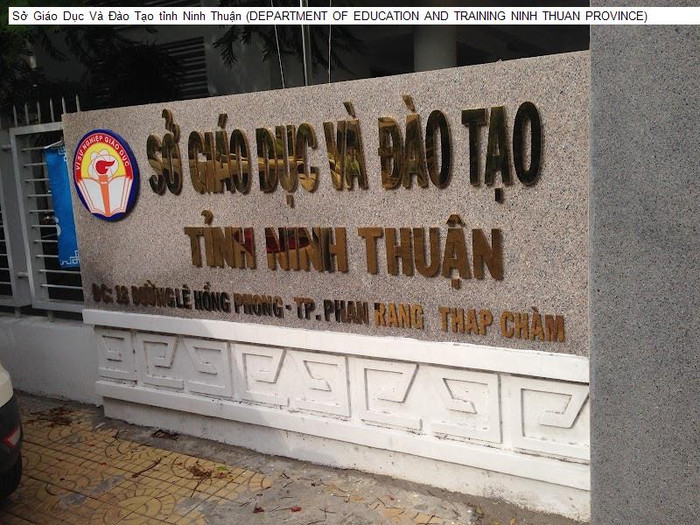 Sở Giáo dục và Đào tạo tỉnh Ninh Thuận. Ảnh minh họa.