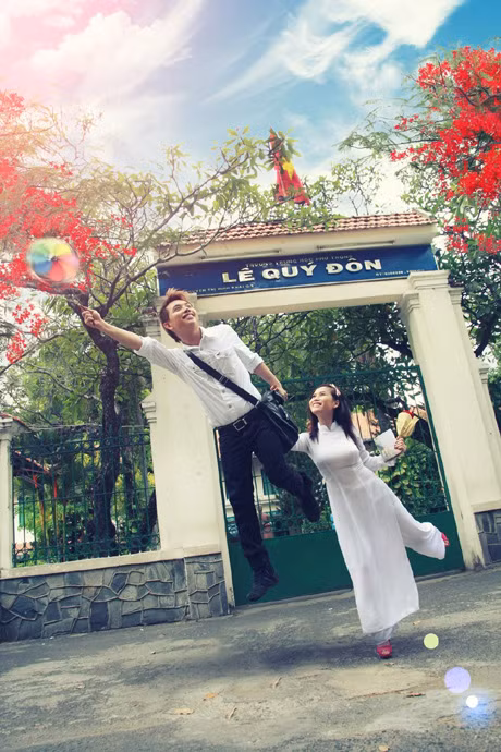 Hình ảnh Thiên Đăng trong album mới phát hành.
