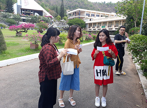 Sinh viên ngành ngôn ngữ Trung Quốc của BVU tham gia hoạt động ngoại khóa (ảnh: BVU) Sinh viên ngành ngôn ngữ Trung Quốc của BVU tham gia hoạt động ngoại khóa (ảnh: BVU)