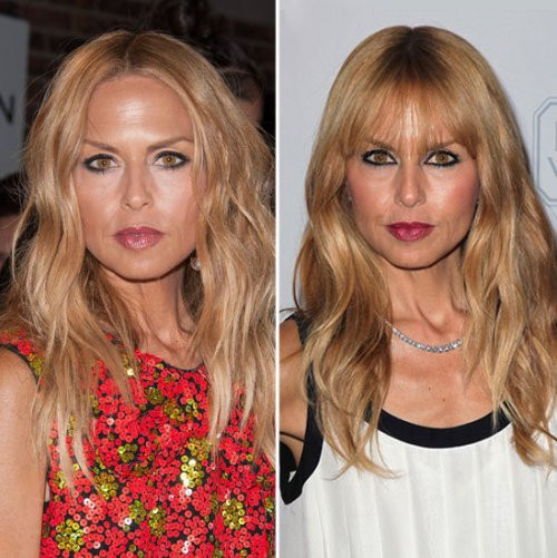 Rachel Zoe Việc giữ nguyên nếp tóc xoăn và thêm phần mái bằng dường như đã phản tác dụng với Rachel. Phần tóc mái bằng quá mỏng càng khiến mái tóc của nữ diễn viên như mỏng và kém bồng bềnh hơn. Rachel Zoe Việc giữ nguyên nếp tóc xoăn và thêm phần mái bằng dường như đã phản tác dụng với Rachel. Phần tóc mái bằng quá mỏng càng khiến mái tóc của nữ diễn viên như mỏng và kém bồng bềnh hơn.