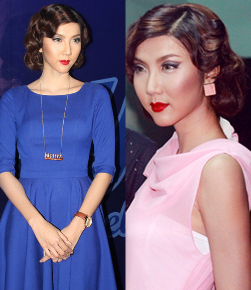 "Nữ hoàng dao kéo" Ngọc Quyên với khuôn mặt dao kéo "quá đà" "Nữ hoàng dao kéo" Ngọc Quyên với khuôn mặt dao kéo "quá đà"