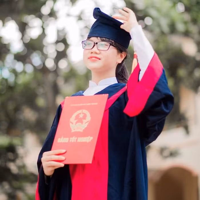 Em Trần Thị Nhung, học sinh lớp 12 A1 Trường Trung học phổ thông Trần Quốc Toản, là thủ khoa khối B00 của tỉnh Đắk Lắk trong kỳ thi Tốt nghiệp Trung học phổ thông năm 2020 đợt 1 vừa qua.