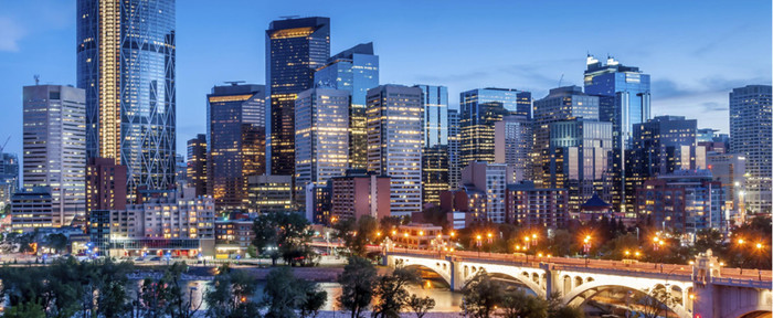 Thành phố Calgary nhộn nhịp, sôi động Thành phố Calgary nhộn nhịp, sôi động