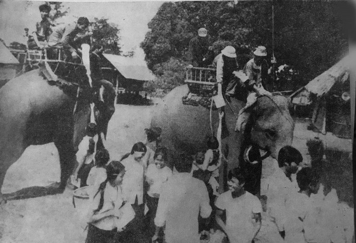 Chở sách giáo khoa lên Tây Nguyên "diệt giặc dốt". (Ảnh: Tác giả cung cấp) Chở sách giáo khoa lên Tây Nguyên "diệt giặc dốt". (Ảnh: Tác giả cung cấp)