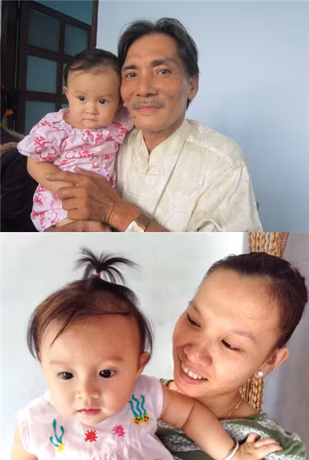 Với cô con gái mơ ước và người phụ nữ thứ hai