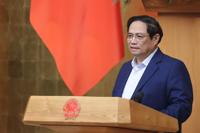Thủ tướng Phạm Minh Chính phát biểu khai mạc phiên họp Chính phủ tháng 1/2024. Ảnh: VGP/Nhật Bắc Thủ tướng Phạm Minh Chính phát biểu khai mạc phiên họp Chính phủ tháng 1/2024. Ảnh: VGP/Nhật Bắc