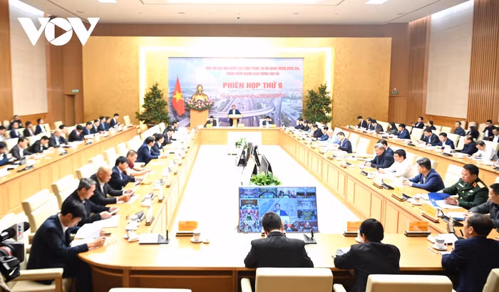 Phiên họp thứ 9 Ban chỉ đạo Nhà nước các công trình, dự án quan trọng quốc gia, trọng điểm ngành giao thông vận tải.