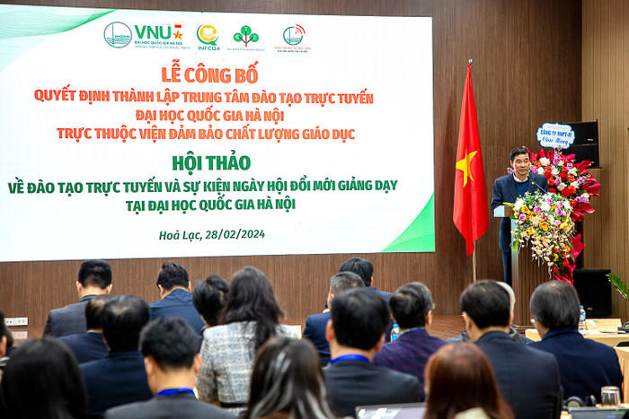 Phó Giám đốc Đại học Quốc gia Hà Nội Nguyễn Hoàng Hải phát biểu. 0b2a2626-6149.jpg