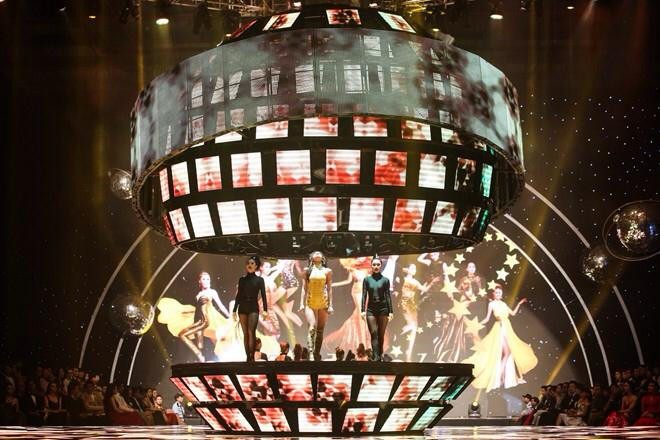 Một số hình ảnh trong Đêm hội chân dài 8.