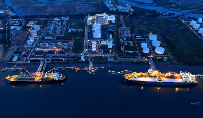 Tiếp nhận thành công chuyến hàng LNG đầu tiên về kho LNG Thị Vải.