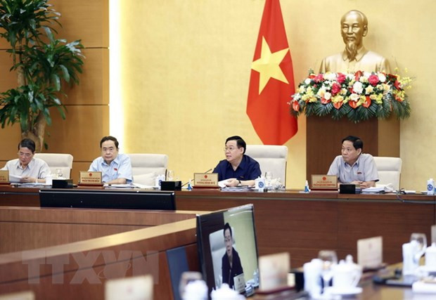 Chủ tịch Quốc hội Vương Đình Huệ phát biểu. (Ảnh: Doãn Tấn/TTXVN) Chủ tịch Quốc hội Vương Đình Huệ phát biểu. (Ảnh: Doãn Tấn/TTXVN)