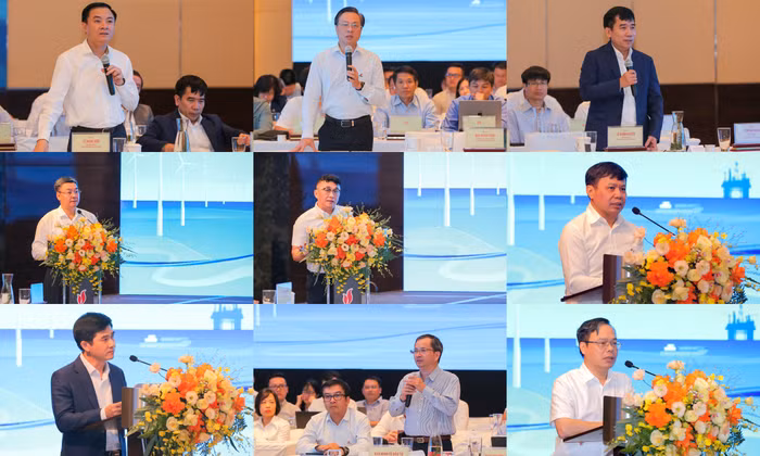 Các đại biểu phát biểu ý kiến.