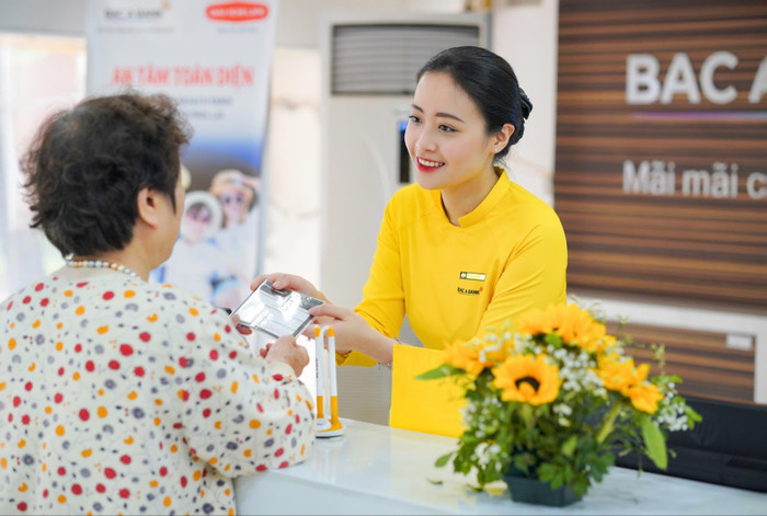Dịch vụ chăm sóc khách hàng ưu tiên của BAC A BANK cũng được triển khai bài bản bởi đội ngũ chuyên viên giàu kinh nghiệm, uy tín, để khách hàng ngày thêm tin tưởng lựa chọn. Dịch vụ chăm sóc khách hàng ưu tiên của BAC A BANK cũng được triển khai bài bản bởi đội ngũ chuyên viên giàu kinh nghiệm, uy tín, để khách hàng ngày thêm tin tưởng lựa chọn.