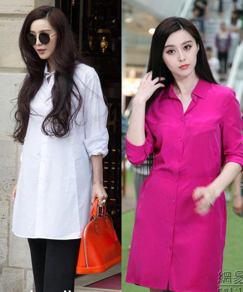 Kiểu váy sơ mi rộng như y tá từng được Hoa đán chọn mặc trong những sự kiện rất đặc biệt như dự Tuần thời trang hay quay clip chào Olympic. Kiểu váy sơ mi rộng như y tá từng được Hoa đán chọn mặc trong những sự kiện rất đặc biệt như dự Tuần thời trang hay quay clip chào Olympic.