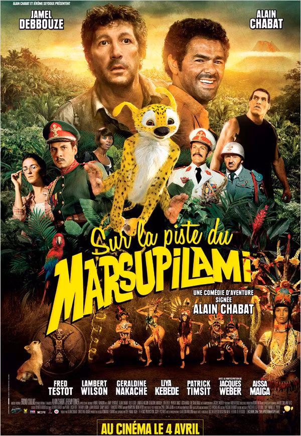 Phim hài Sur la piste du Marsupilami.