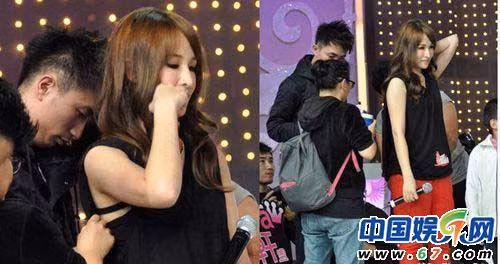 rong lúc luyện tập, chỉ đạo chương trình phát hiện dây áo nội y của Tiêu Á Hiên lộ ra quá nhiều sẽ gây phản cảm, ngay lập tức người này cho ngừng bài tập của Tiêu Á Hiên và yêu cầu một trợ lý nam đến giúp sức.