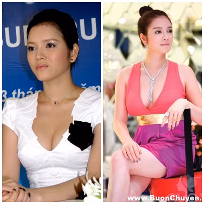 Rõ ràng là nước da trắng mịn này đã khiến Lý Nhã Kỳ sang trọng và lộng lẫy hơn rất nhiều.