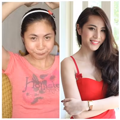 Cả khuôn mặt, đến nước da của cô đều biến hóa lạ lùng