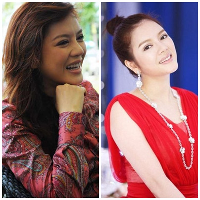 Lý Nhã Kỳ và hai nước da khác biệt nhau rõ rệt, một nâu xỉn - một trắng sáng nõn nà. Lý Nhã Kỳ và hai nước da khác biệt nhau rõ rệt, một nâu xỉn - một trắng sáng nõn nà.