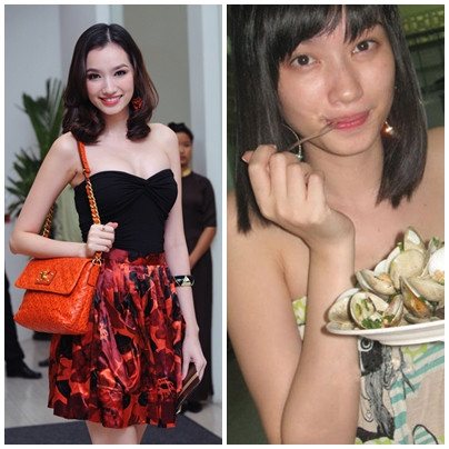 .. Trúc Diễm cũng sở hữu làn da trắng sứ "nhân tạo". .. Trúc Diễm cũng sở hữu làn da trắng sứ "nhân tạo".