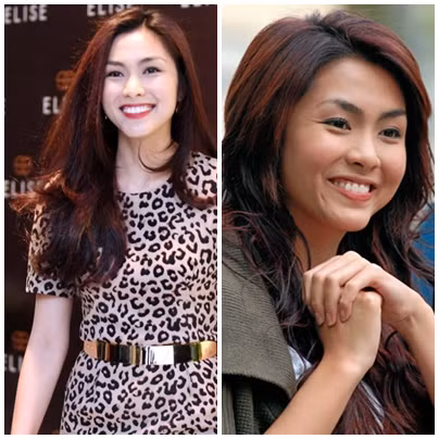 Nước da trắng sáng này khiến nụ cười của Tăng Thanh Hà rực rỡ và bừng sáng