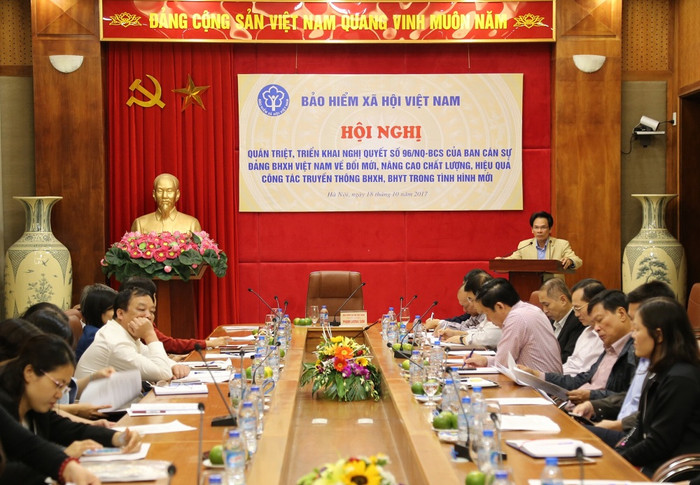 Quang cảnh hội nghị. Ảnh: Bảo hiểm xã hội Việt Nam. Quang cảnh hội nghị. Ảnh: Bảo hiểm xã hội Việt Nam.