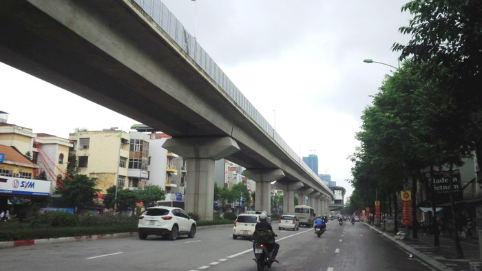 Dự án đường sắt đô thị Cát Linh - Hà Đông liên tục "vỡ" kế hoạch vì thiếu vốn. Ảnh: Vũ Phương. Dự án đường sắt đô thị Cát Linh - Hà Đông liên tục "vỡ" kế hoạch vì thiếu vốn. Ảnh: Vũ Phương.