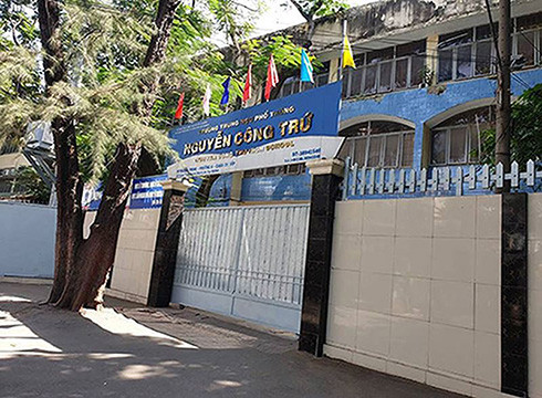 Trường trung học phổ thông Nguyễn Công Trứ, quận Gò Vấp, Thành phố Hồ Chí Minh (ảnh: P.L) Trường trung học phổ thông Nguyễn Công Trứ, quận Gò Vấp, Thành phố Hồ Chí Minh (ảnh: P.L)