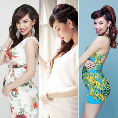 Khó một người phụ nữ nào mang bầu mà vẫn đẹp như Quỳnh Chi Khó một người phụ nữ nào mang bầu mà vẫn đẹp như Quỳnh Chi