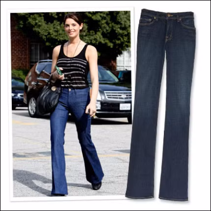 2. Quần jeans tối màu