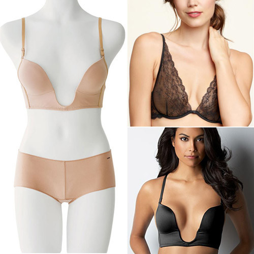 Những kiểu áo lót này phù hợp với váy áo khoét cổ sâu.