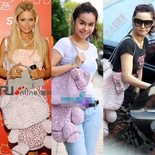 Vũ Hạnh Nguyên sánh ngang Paris Hilton, Phạm Băng Băng Chiếc túi này là phiên bản giới hạn, chỉ sản xuất khoảng 80 chiếc trên toàn thế giới, bao gồm 30 chiếc túi cỡ to và 50 chiếc túi cỡ nhỡ nhân kỷ niệm 35 năm tồn tại và thịnh vượng của thương hiệu mèo Hello Kitty trên toàn thế giới (1964-2009).