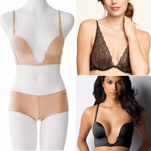 Những kiểu áo lót này phù hợp với váy áo khoét cổ sâu.