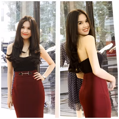 Ngọc Trinh cũng là một cô nàng sexy bất chấp thời tiết