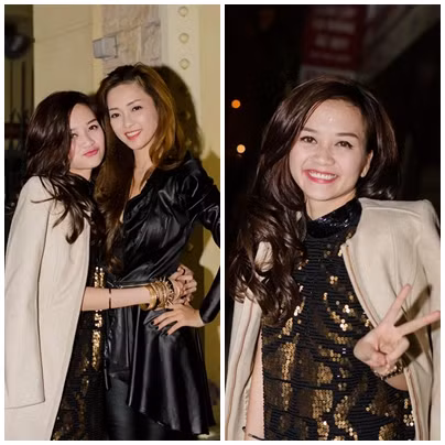 Nhưng ngay sau khi rời khỏi chân khấu, cô đã phải 'cầu cứu' đến chiếc áo khoác dài để giữ ấm cho mình