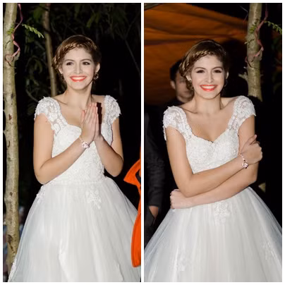 Cô nàng phải loay hoay tìm đủ mọi cách để thoát khỏi cơn lạnh.