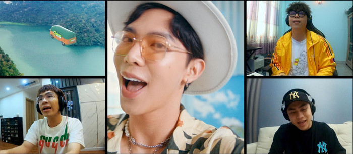 Sự kết hợp đầy ngẫu hứng của Erik và DTAP mang đến món ăn tinh thần mới, xóa tan căng thẳng, mệt mỏi cho người xem trong lúc giãn cách. Sự kết hợp đầy ngẫu hứng của Erik và DTAP mang đến món ăn tinh thần mới, xóa tan căng thẳng, mệt mỏi cho người xem trong lúc giãn cách.