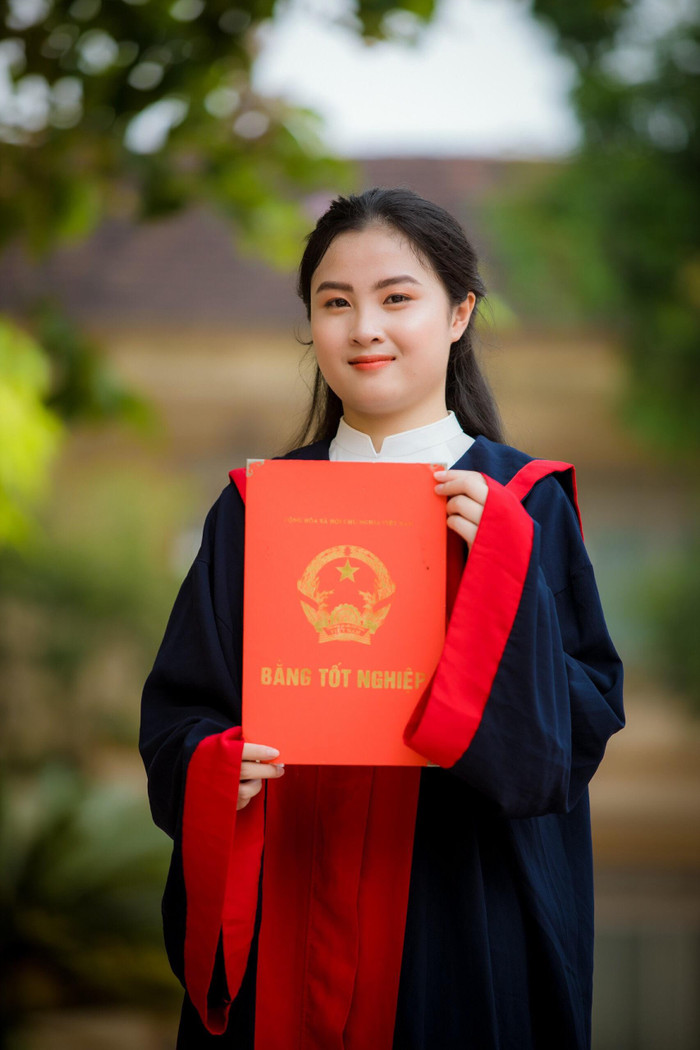 Nguyễn Thị Hải Anh là một học sinh có tinh thần tự học và nỗ lực trong học tập. (Ảnh: Nhân vật cung cấp). Nguyễn Thị Hải Anh là một học sinh có tinh thần tự học và nỗ lực trong học tập. (Ảnh: Nhân vật cung cấp).