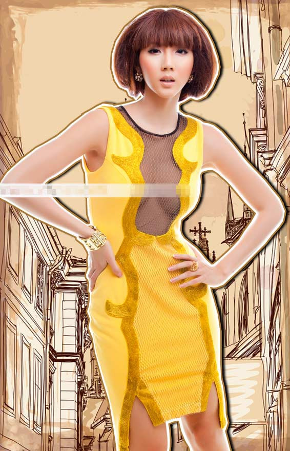 Những bộ cánh được nhấn nhấn nhá bởi những đường cut out hợp lý làm nên một Ngọc Quyên sành điệu và sexy Những bộ cánh được nhấn nhấn nhá bởi những đường cut out hợp lý làm nên một Ngọc Quyên sành điệu và sexy