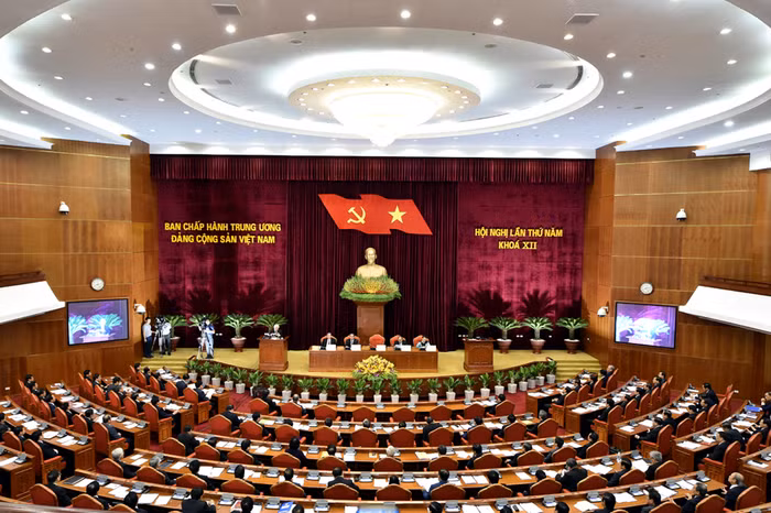 Hội nghị Trung ương 5 khóa XII thảo luận nhiều vấn đề rất lớn và quan trọng. Ảnh: VGP