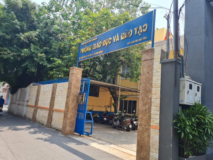 Phòng Giáo dục và Đào tạo quận Phú Nhuận, Thành phố Hồ Chí Minh (ảnh minh họa: P.L) Phòng Giáo dục và Đào tạo quận Phú Nhuận, Thành phố Hồ Chí Minh (ảnh minh họa: P.L)