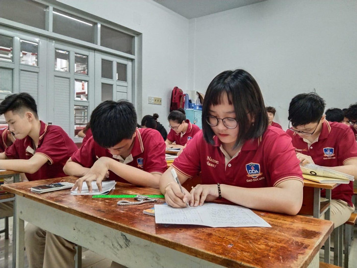 Học sinh trường Đào Duy Anh trong giờ học (ảnh: nhà trường cung cấp) Học sinh trường Đào Duy Anh trong giờ học (ảnh: nhà trường cung cấp)